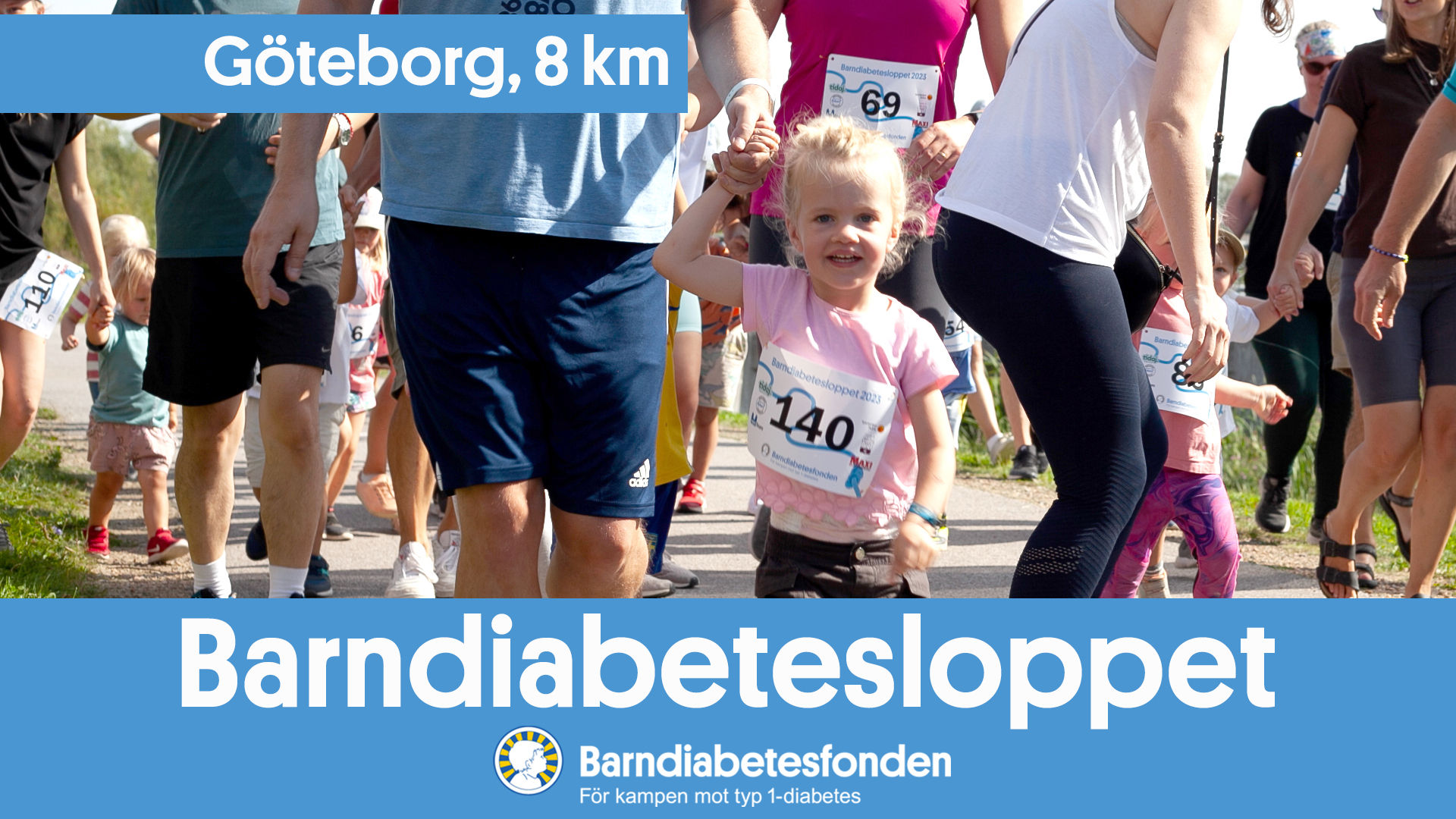 Barndiabetesloppet Göteborg - 8 km