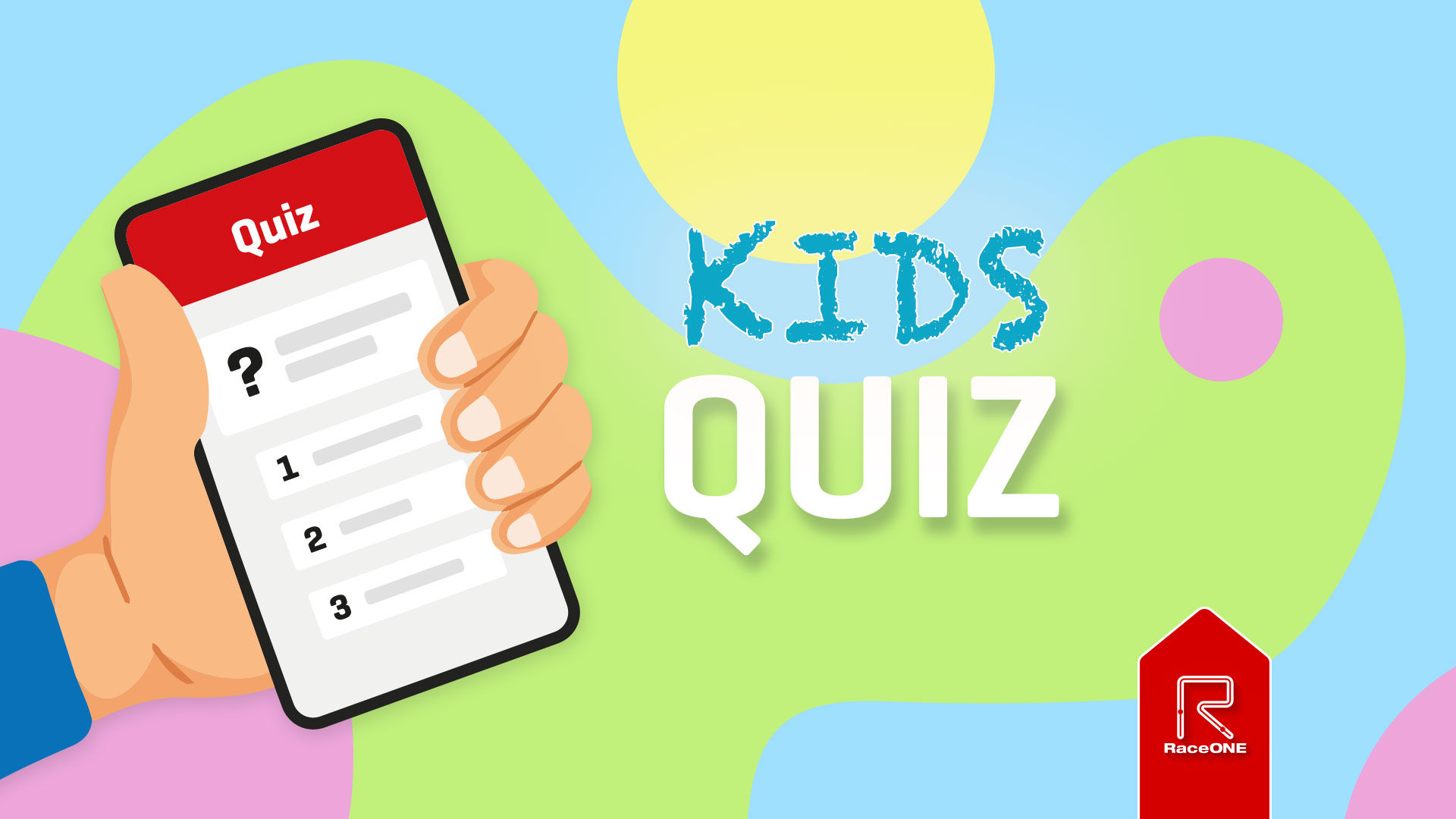 RaceONE Kids Quiz - Tema: Sport, lek & spel