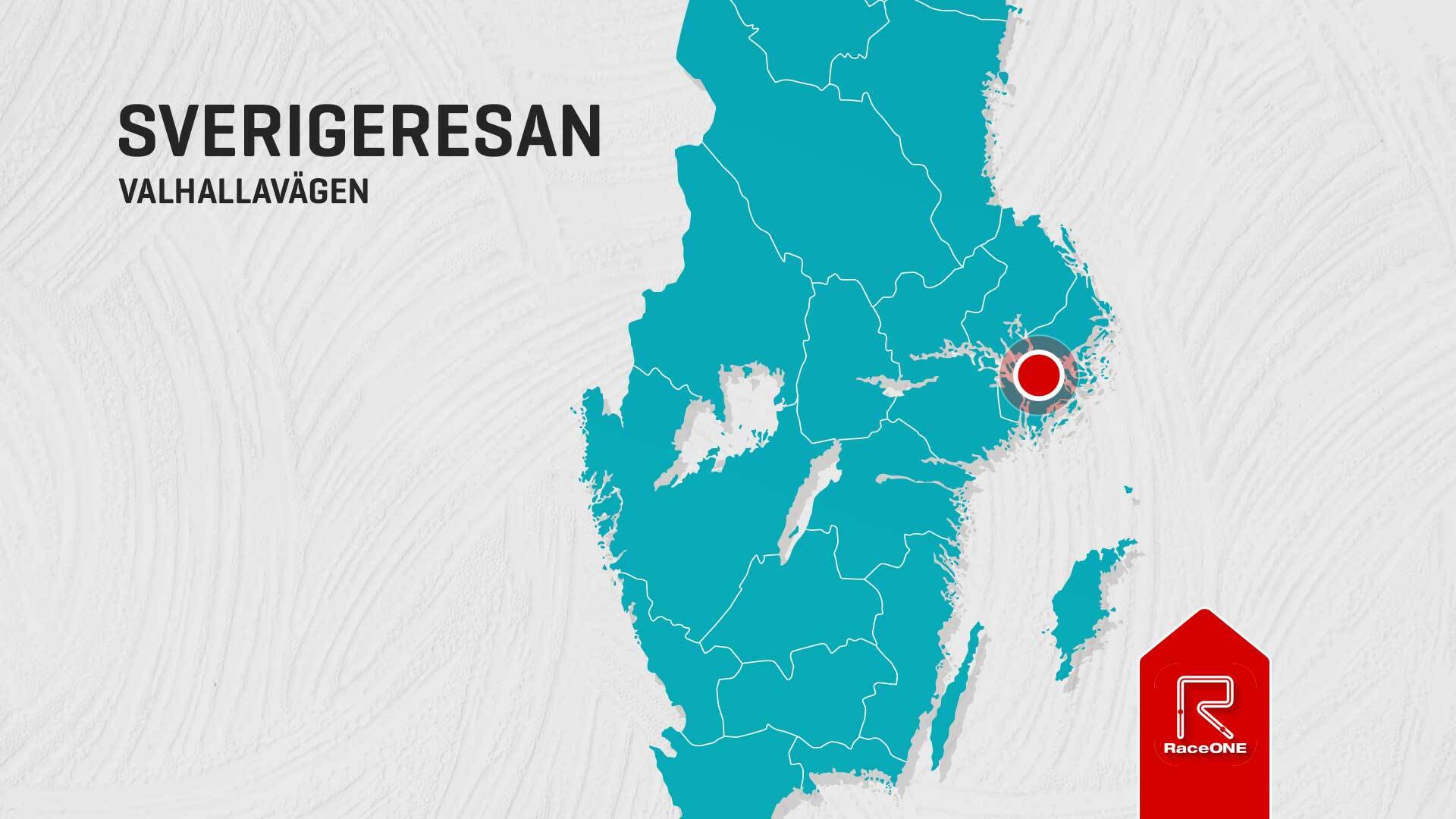 Nr 8 - Valhallavägen Sverigeresan 2022