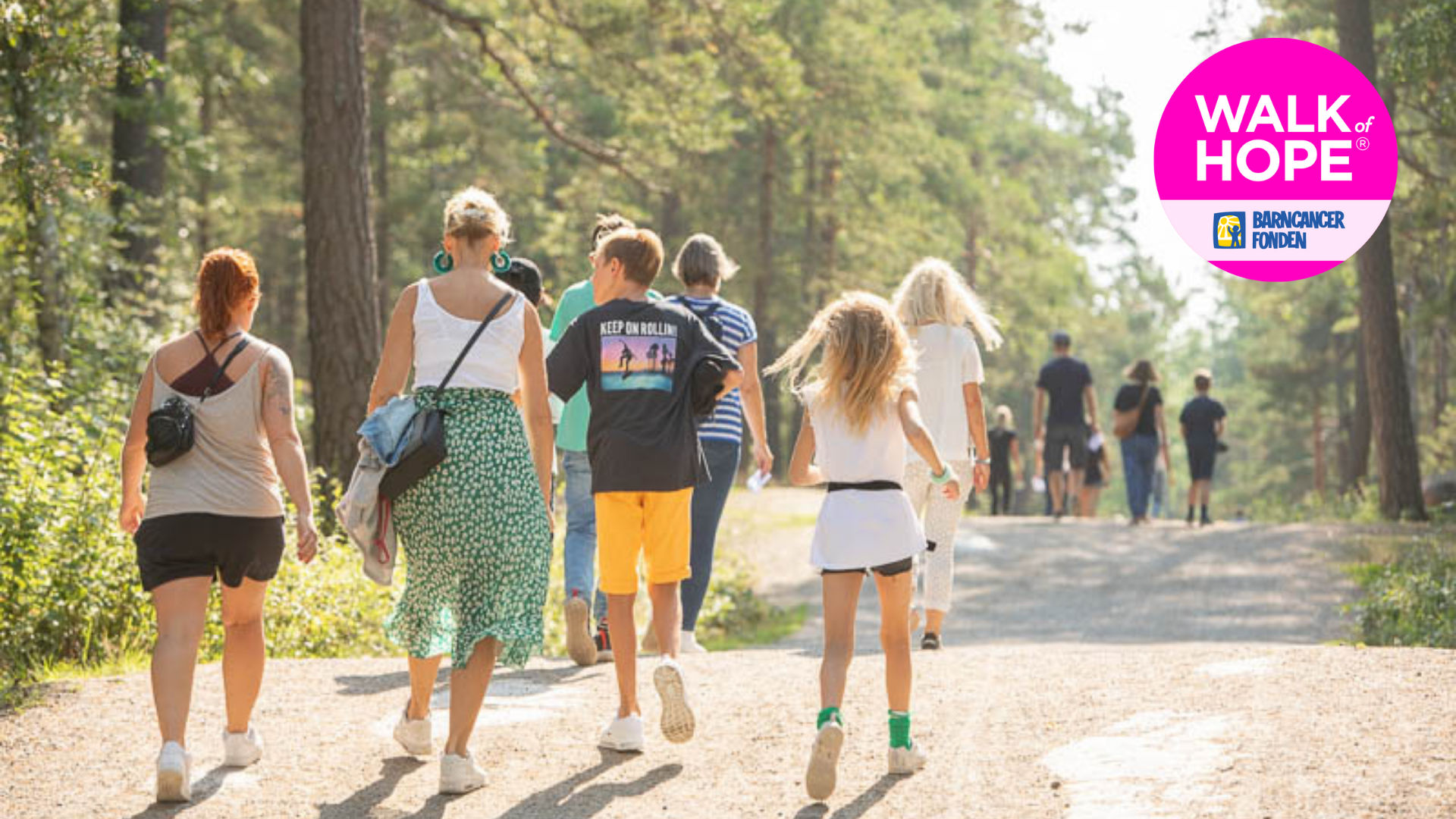 Annas promenad för barnen