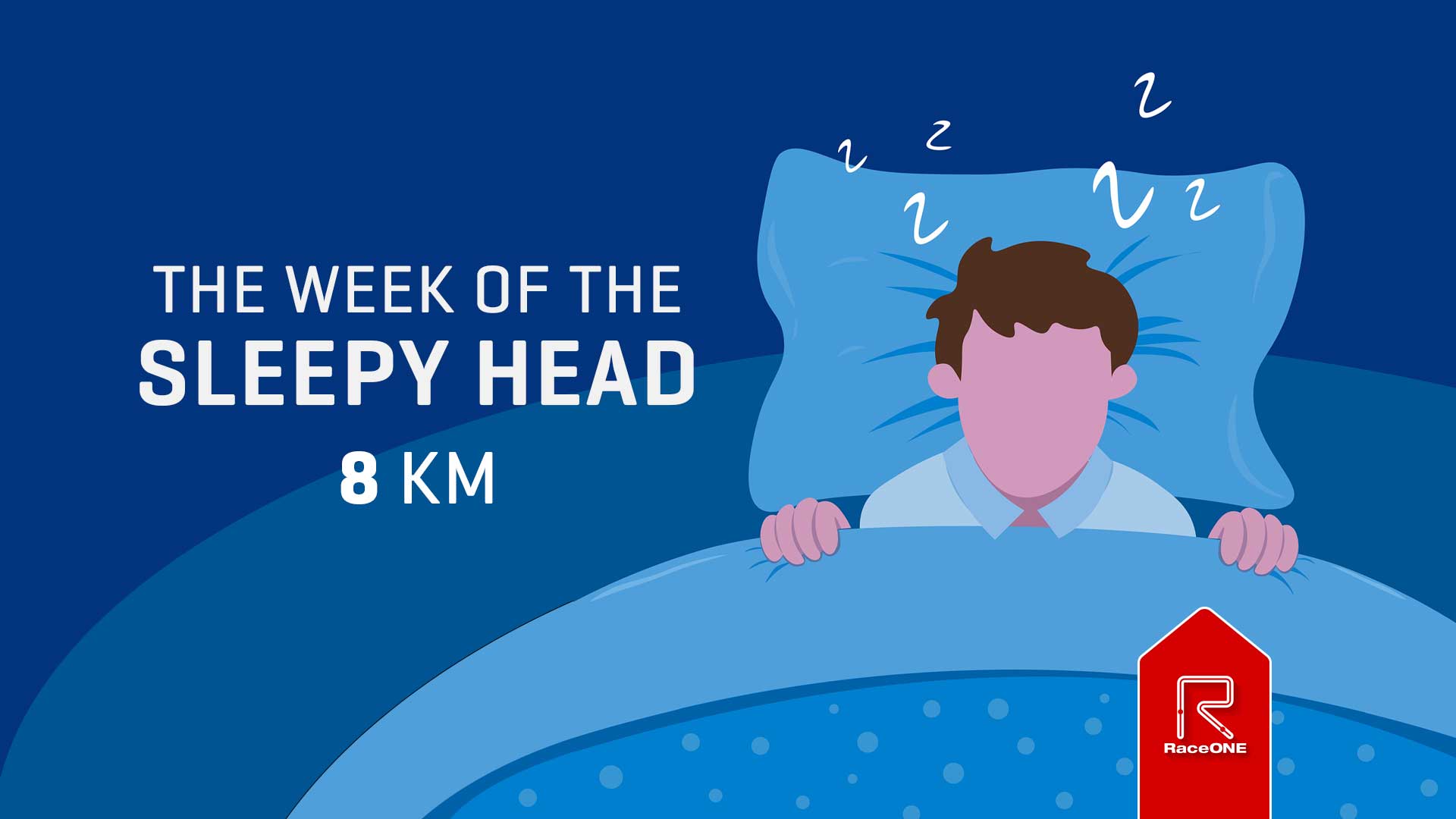 The Week of the Sleepy Head - 8km