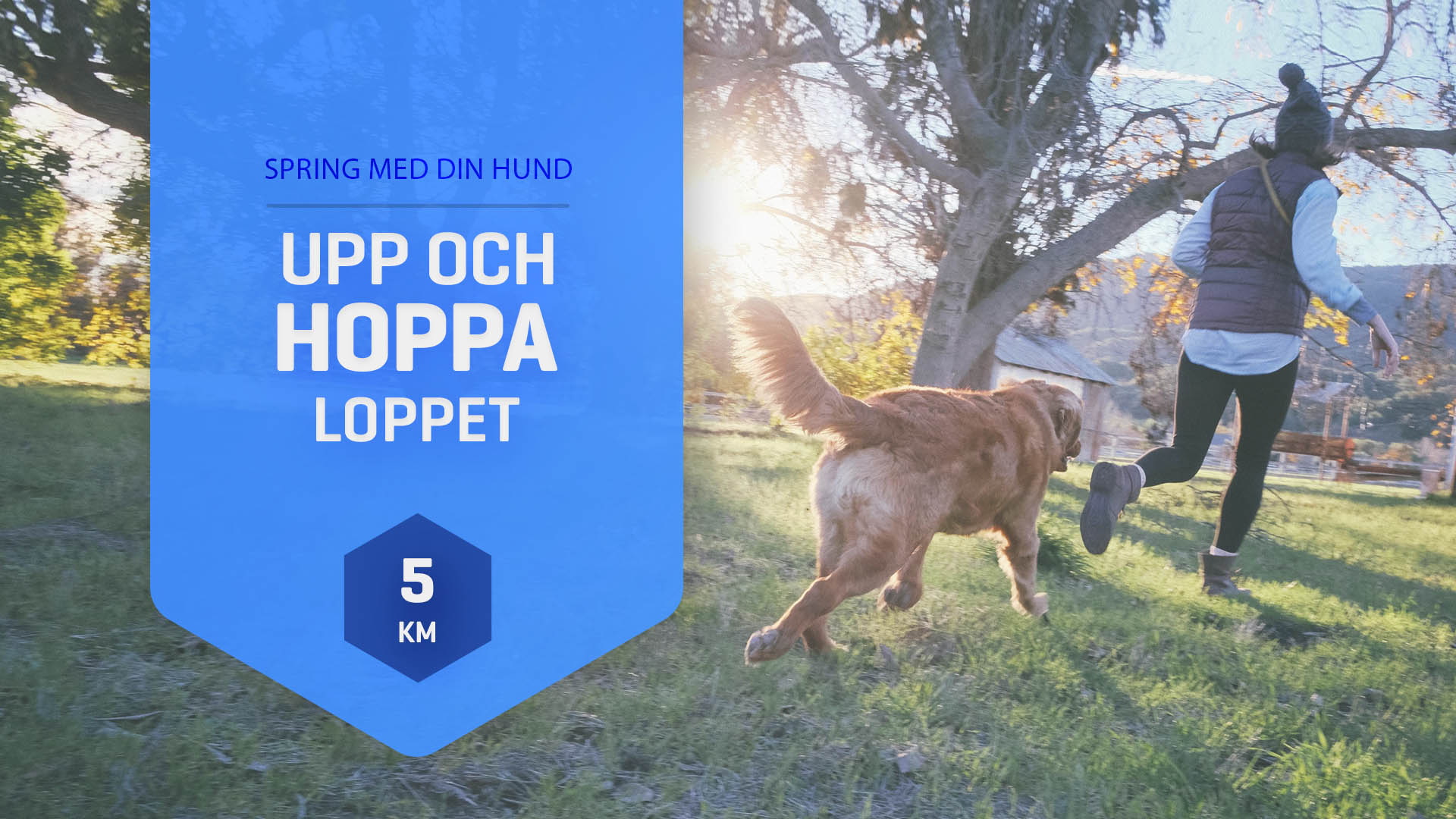 Upp & Hoppa-Loppet Vår Blå 5 km