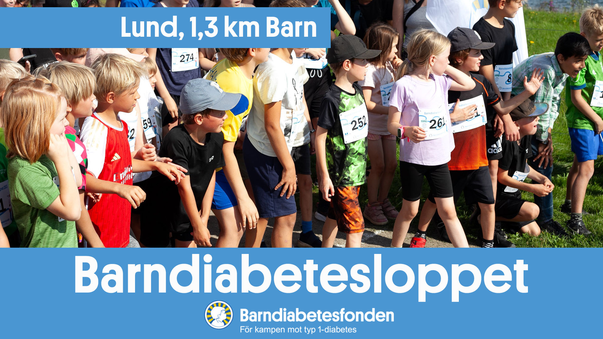 Barndiabetesloppet Lund - 1,3 km