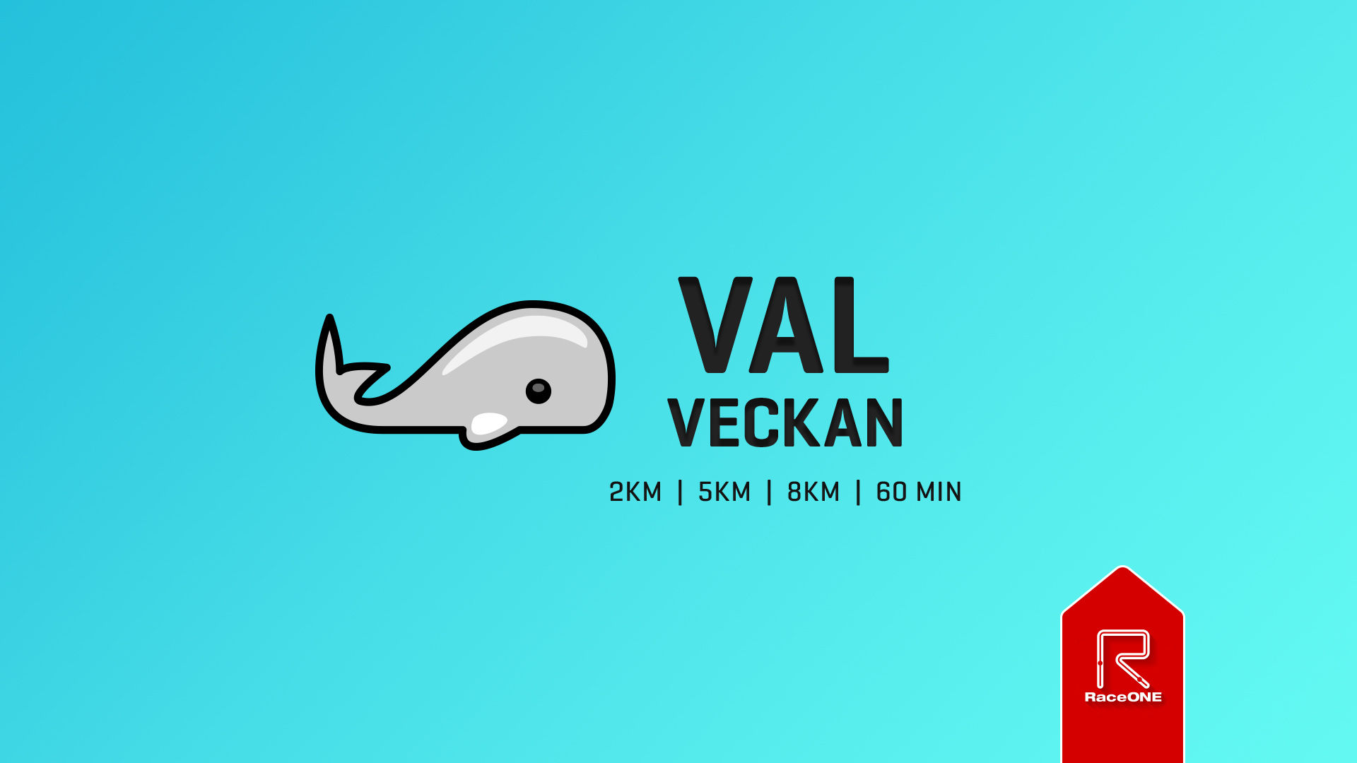 Valveckan - 2km