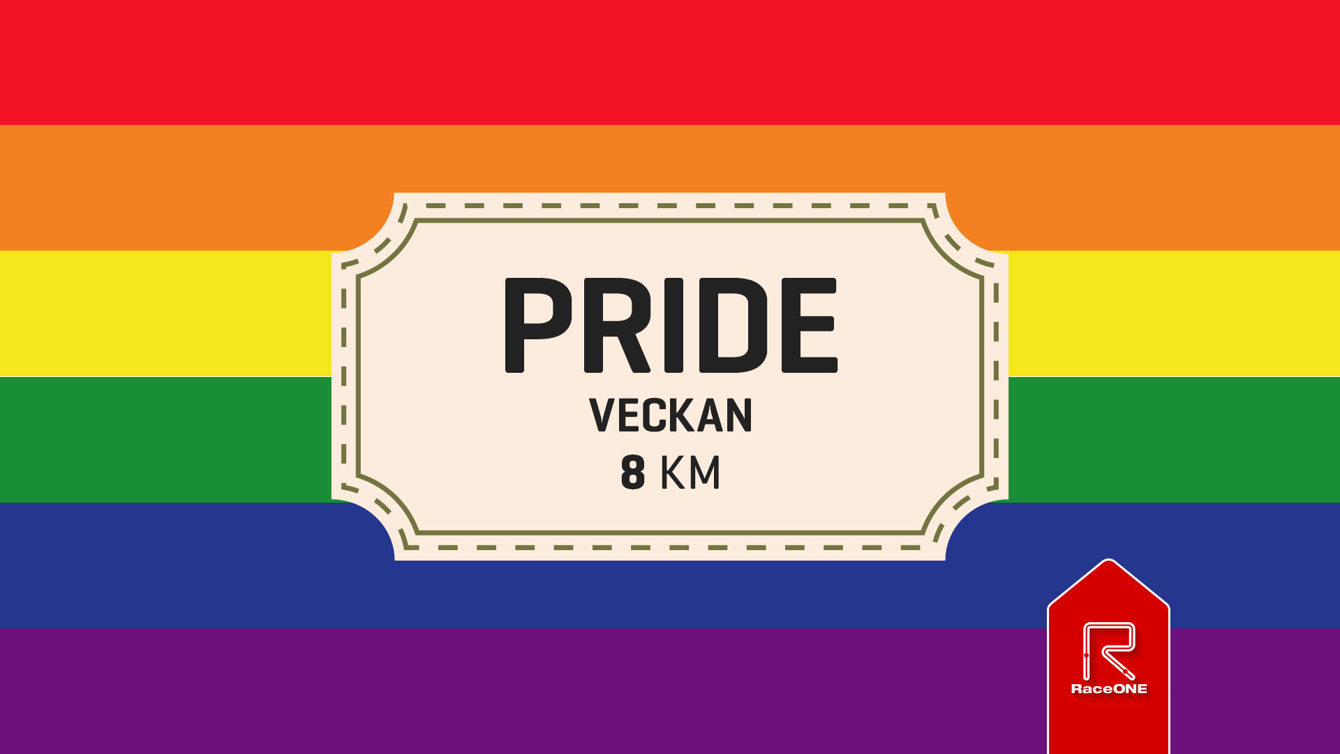 Prideveckan - 8km