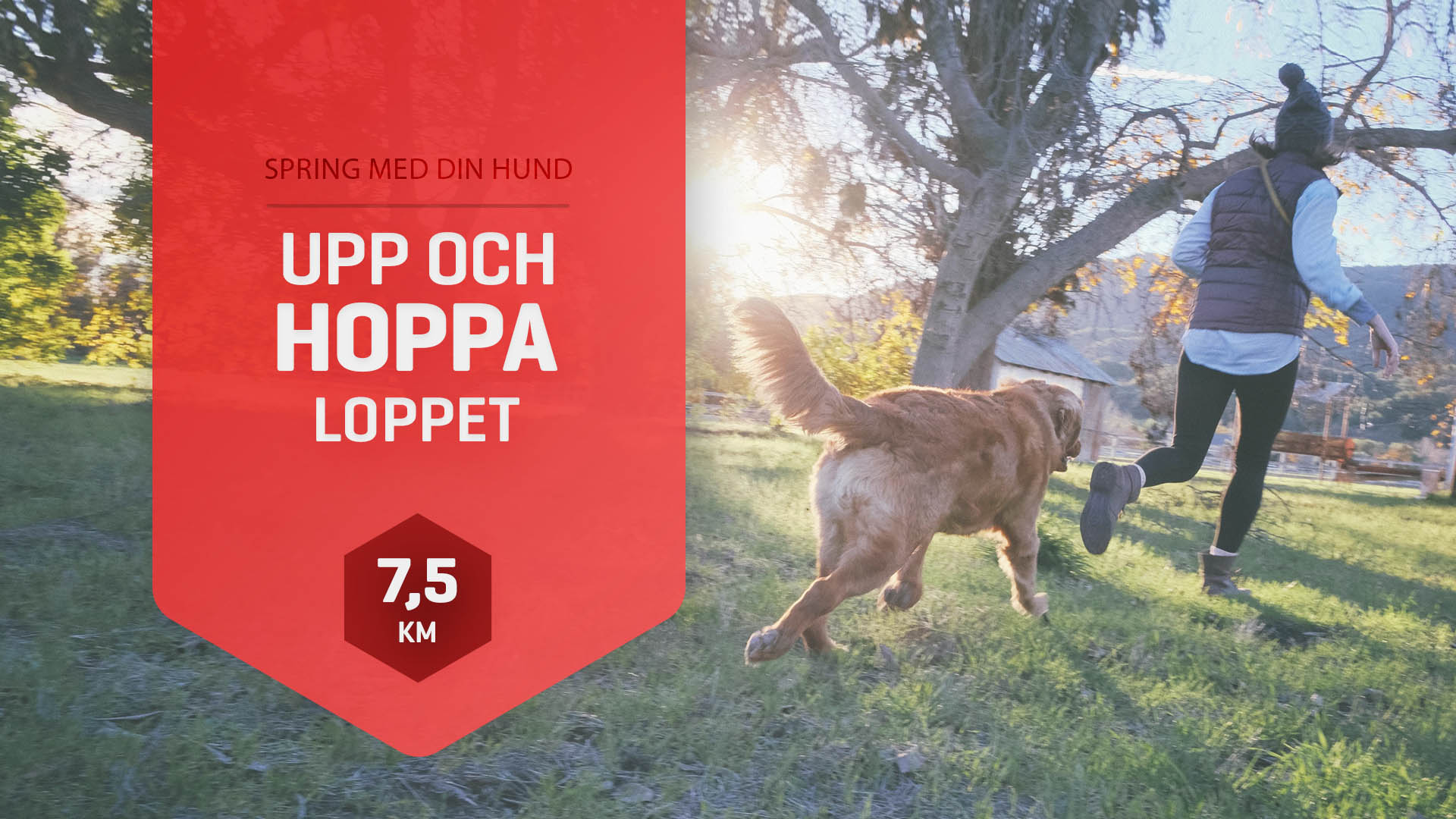 Upp & Hoppa-Loppet Vår Röd 7,5km