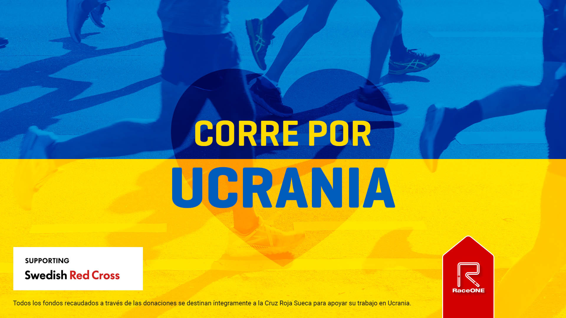 Corre por Ucrania