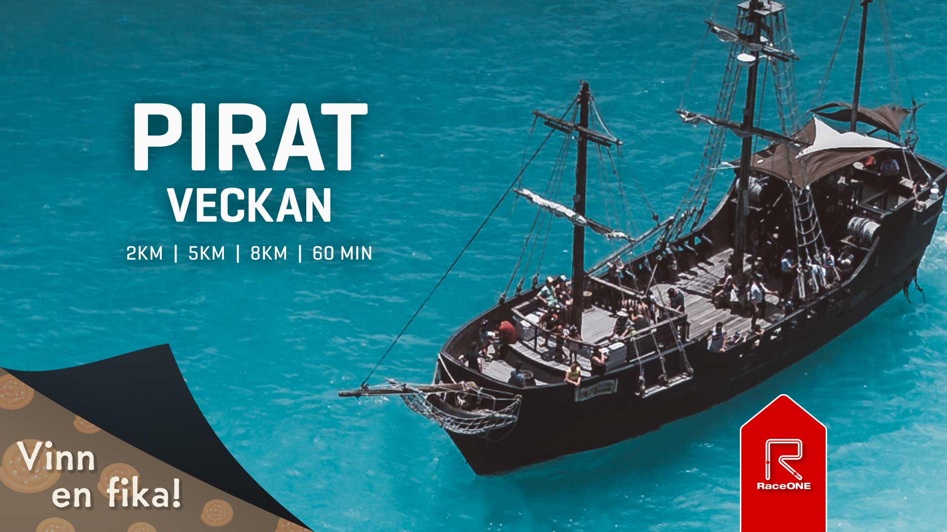 Piratveckan - 2km