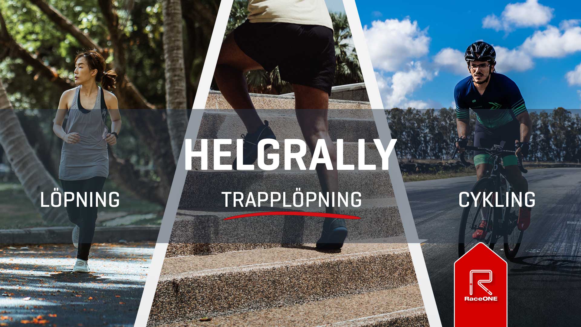 Helgrally - 20 min trappa