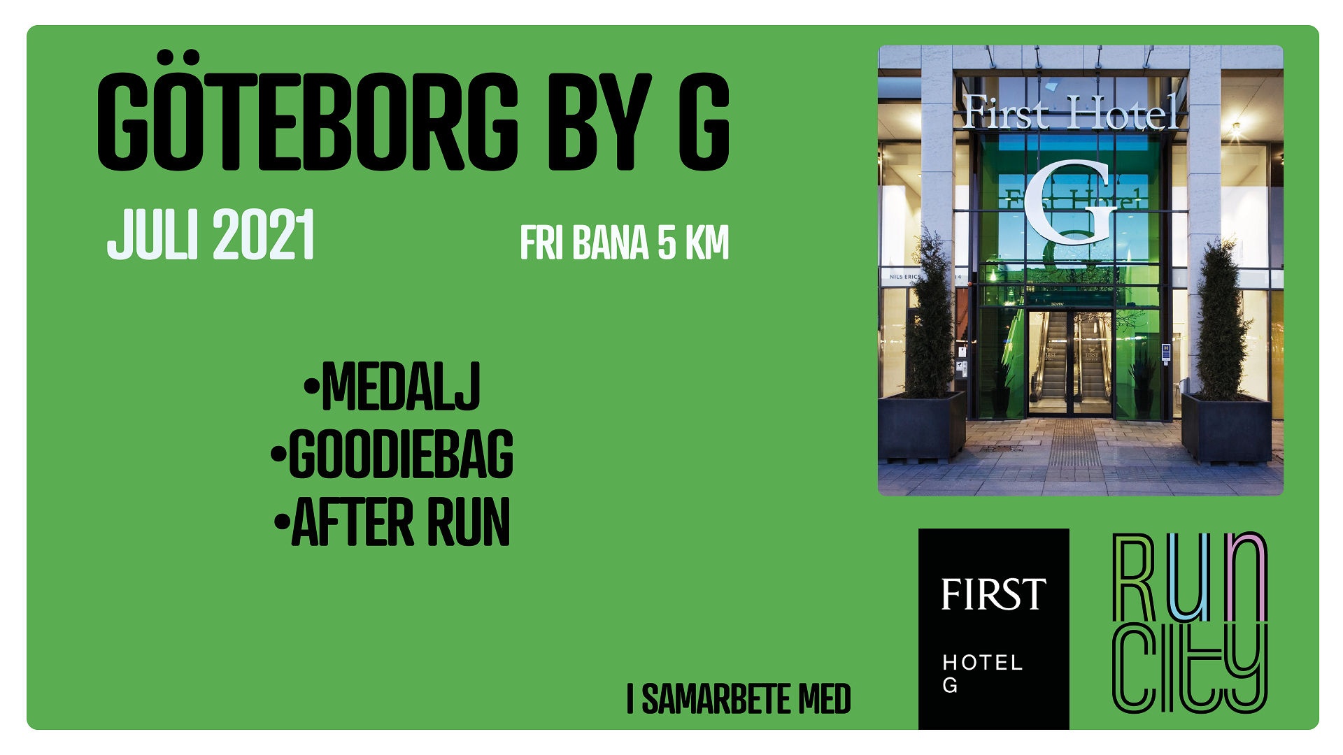 Göteborg by G - Juli - 5 km