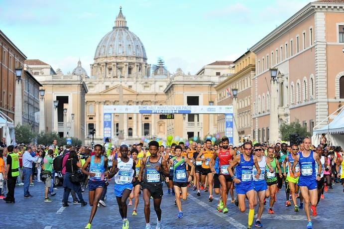 Rome Half Marathon Via Pacis 21km