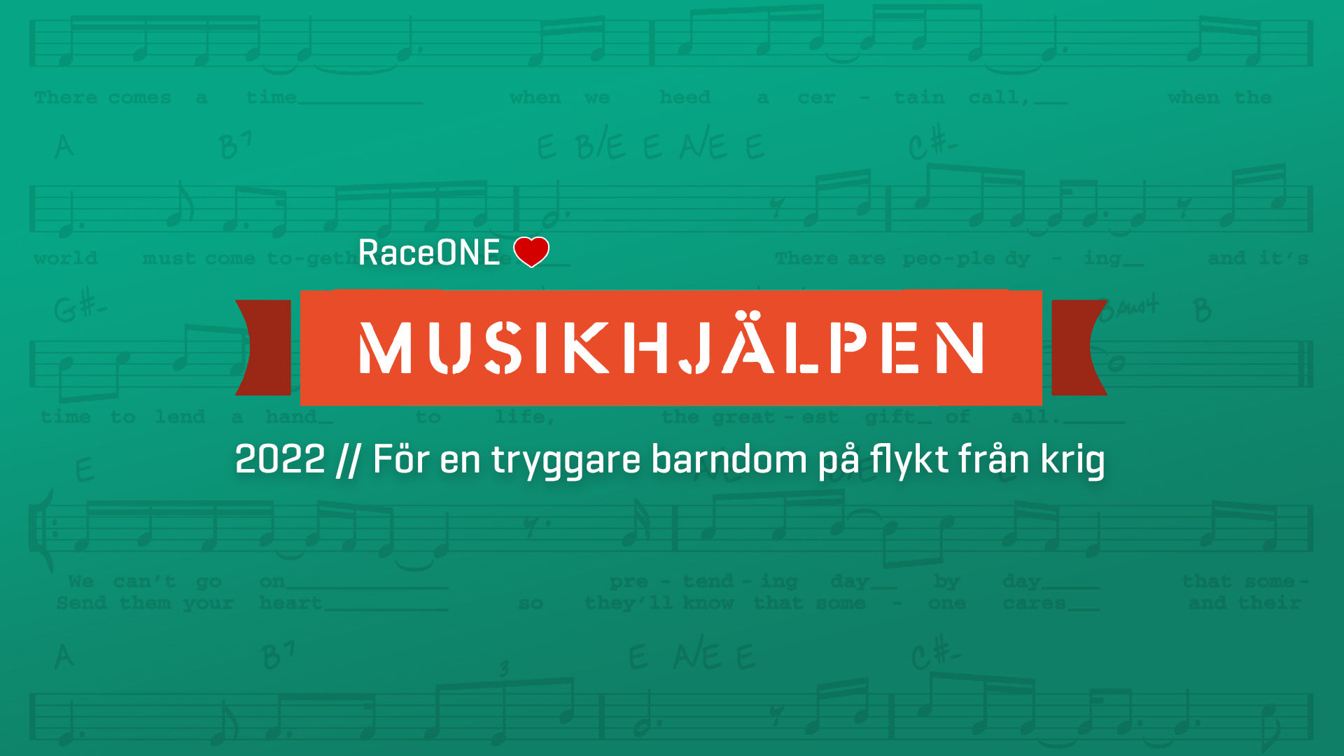 RaceONE <3 Musikhjälpen