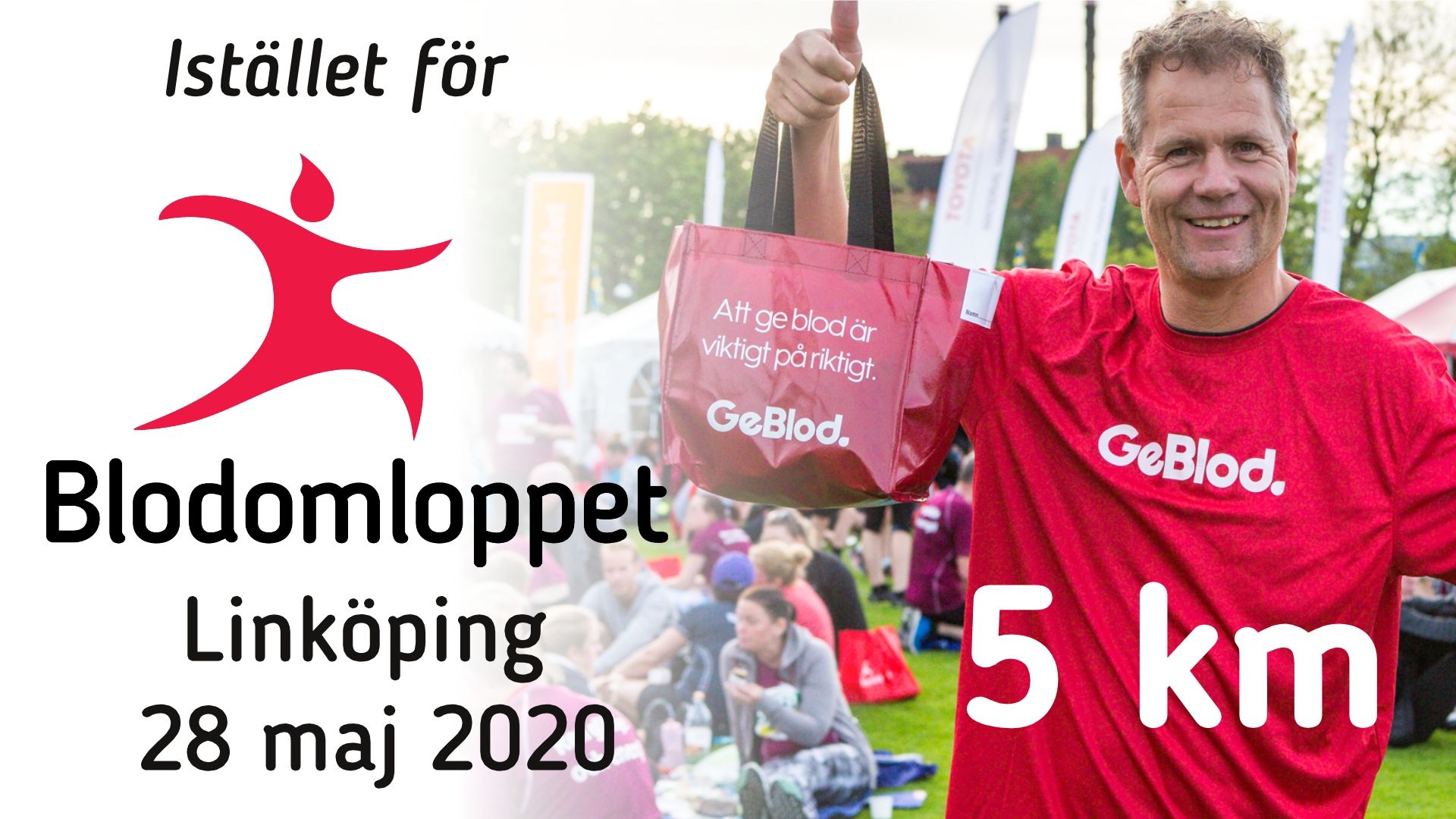 Blodomloppet Linköping Virtuellt 5km