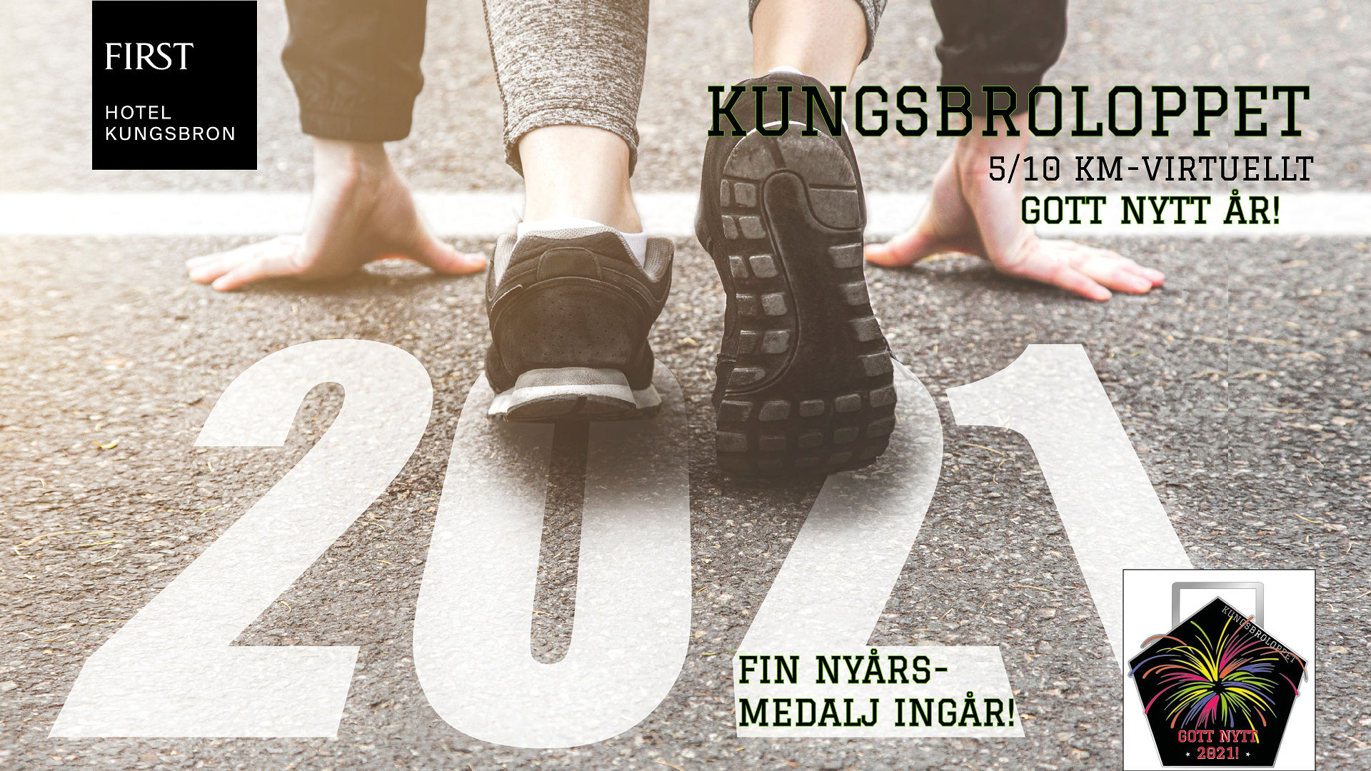 Kungsbroloppet - Gott Nytt År - 10 KM