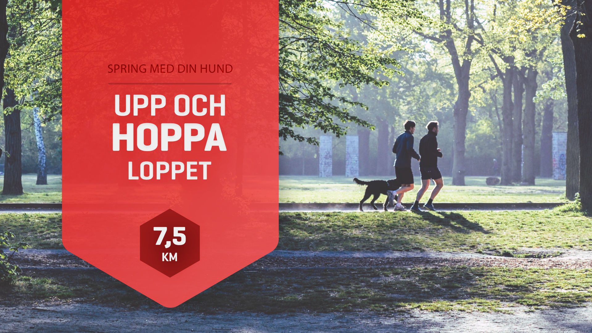 Upp & Hoppa-Loppet Röd 7,5km