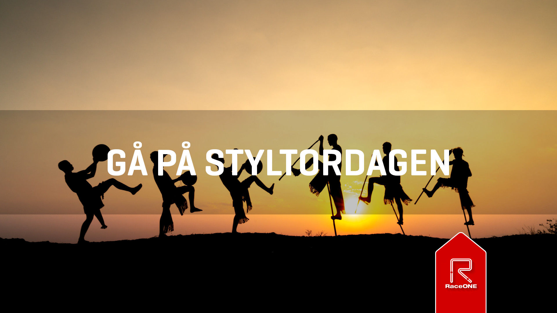 Gå på Styltordagen - 15 min