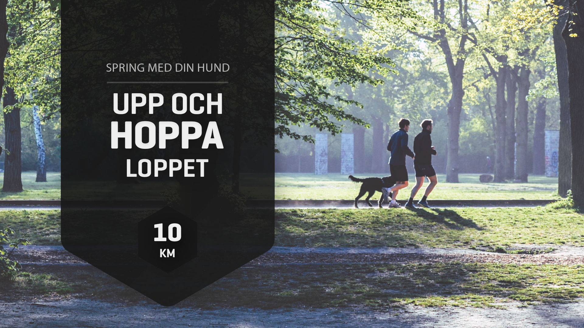 Upp & Hoppa-Loppet Svart 10km